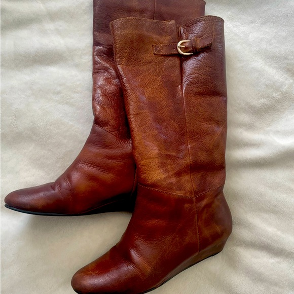 Leather Steve Madden Boots - Picture 1 of 6